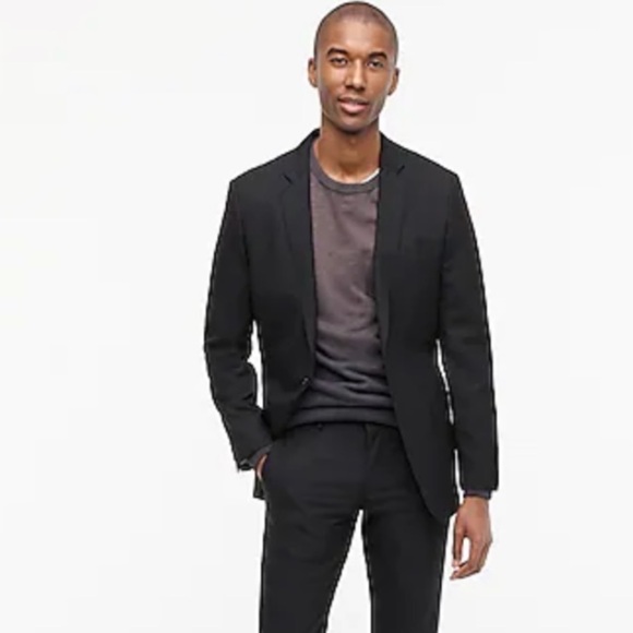 J crew ludlow slim suit jacket double vent wool